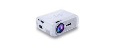 La Redoute: Mini vidéoprojecteur portable LED 1000 Lumens HD Carte SD USB à 134,89€ au lieu de 244,99€