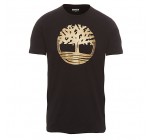 Timberland: T-shirt homme noir à 21€ au lieu de 35€