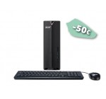 Acer: PC de Bureau - ACER Aspire XC-830 Noir, à 349€ au lieu de 399€