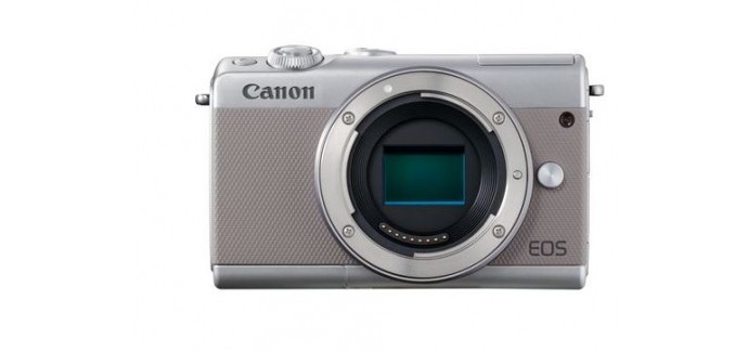Canon: Boîtier pour Appareil Photo - CANON EOS M100 Gris, à 329,99€ au lieu de 379,99€