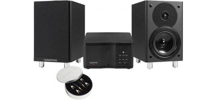 EasyLounge: Chaîne HiFi Compacte - MICROMEGA MySystem Noir, à 437€ au lieu de 949€