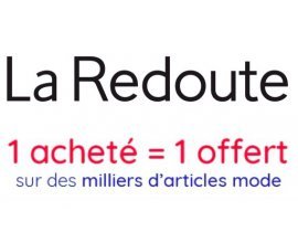 La Redoute: 1 article mode soldé acheté = 1 article mode offert sur plus de 4000 articles