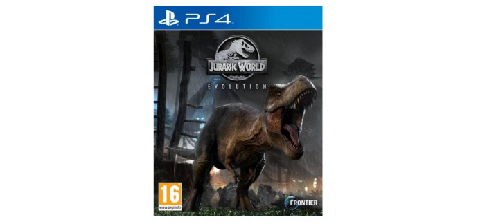 Cultura: Jeu PS4 Jurassic World Evolution à 49,99€ au lieu de 59,99€