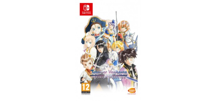 Cultura: Jeu Nintendo Switch Tales of Vesperia Definitive Edition à 39,99€ au lieu de 49,99€