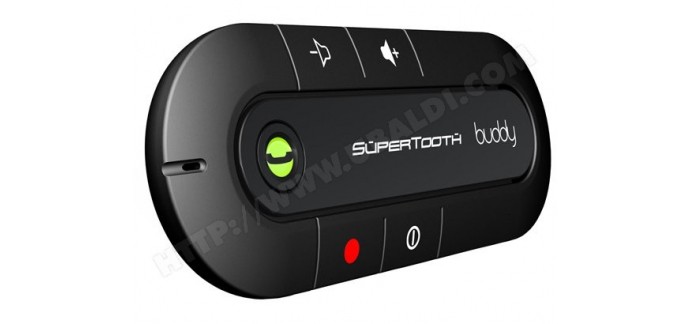 Ubaldi: Kit main libre bluetooth Supertooth BUDDY noir à 44€ au lieu de 59€