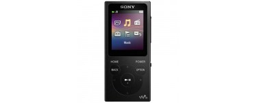 Rue du Commerce: Lecteur MP3 Sony NWE393B noir 4GO à 72,99€ au lieu de 89,90€