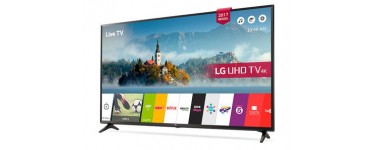 Auchan: Smart TV LED LG 55UJ630V 4K UHD 55"/138 cm HDR à 599€ au lieu de 699€