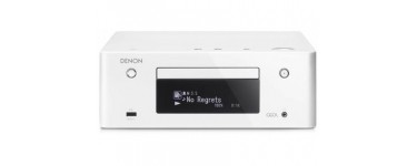 Cobra: Micro-chaîne connectée Denon Ceol DCD-N9 blanc (bloc seul) à 379€ au lieu de 499€