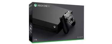 Fnac: Console Xbox One X à 429€ + 10% offerts en chèque cadeau pour les adhérents