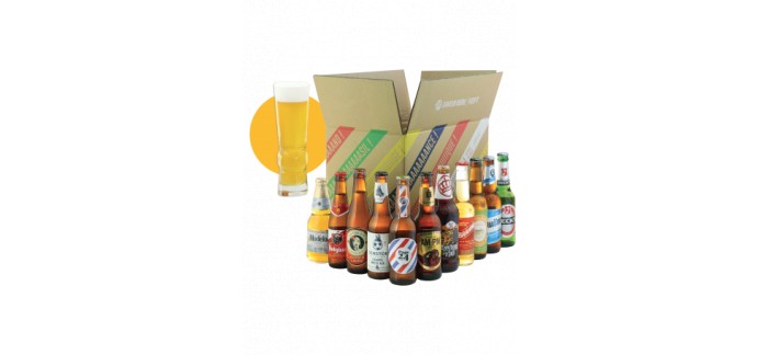 Saveur Bière: 1 worldpack offert (11 bière + 1 verre) dès 75€ d'achat