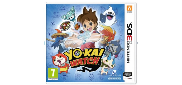 Micromania: Jeu Nintendo 3DS Yo Kai Watch à 14,99€ au lieu de 29,99€