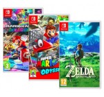 Fnac: [Adhérents] 1 jeu Nintendo Switch acheté = 5€ offerts, 2 jeux = 10€ et 3 jeux = 30€