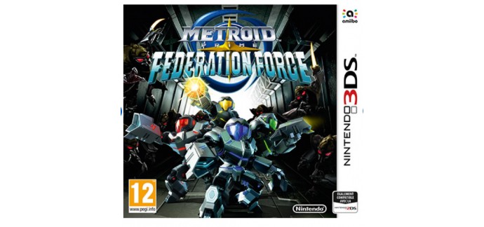 Micromania: Jeu Nintendo 3DS Metroid Prime Federation Force à 19,99€ au lieu de 29,99€