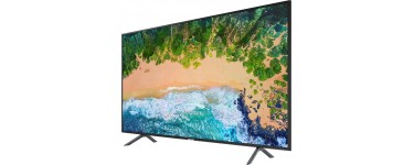 Conforama: TV LED 4K UHD 138 cm (55") Samsung UE55NU7105 noir en soldes à 537,52€ (dont 60€ via ODR)