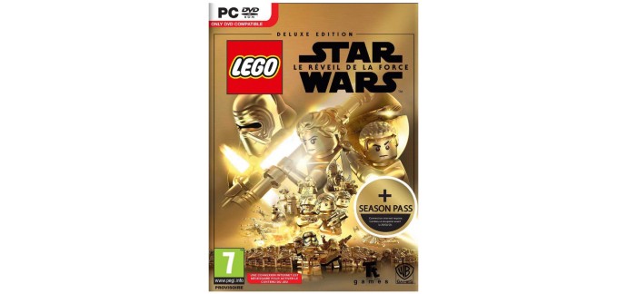 CDKeys: Jeu PC Lego Star Wars Le Réveil de la Force Édition Deluxe à 4,49€ au lieu de 37,59€