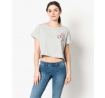 GÉMO: Tee-shirt crop à manches courtes à 3,99€ au lieu de 9,99€