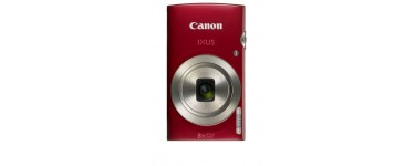 Canon: Appareil Photo - CANON IXUS 185 Rouge, à 99,99€ au lieu de 109,99€
