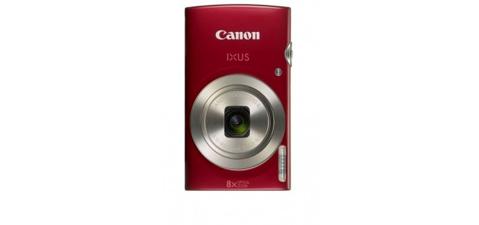 Canon: Appareil Photo - CANON IXUS 185 Rouge, à 99,99€ au lieu de 109,99€