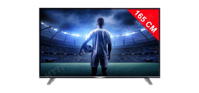 Ubaldi: TV LED 4K 165 cm LEU65V300S HAIER à 649€ au lieu de 999€