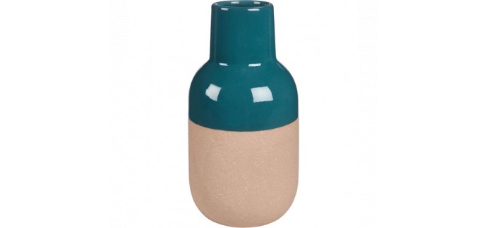 Alinéa: Vase en céramique bicolore h23cm à 10,43€ au lieu de 14,90€