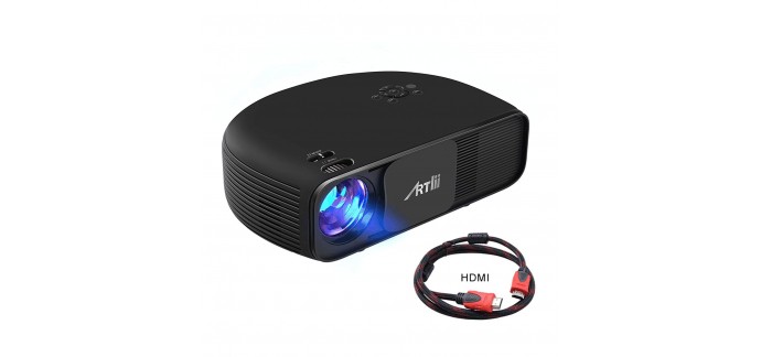 Amazon: Retroprojecteur HD Artlii 1280x800p 3D à 143,99€ au lieu de 259,99€