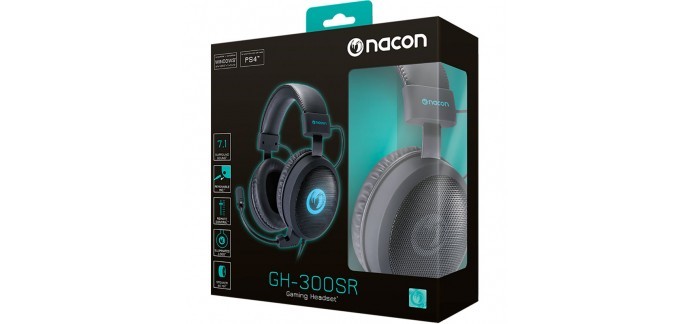 Base.com: Casque gaming Nacon gh-300sr &agrave; 52,31&euro; au lieu de 98,16&euro;