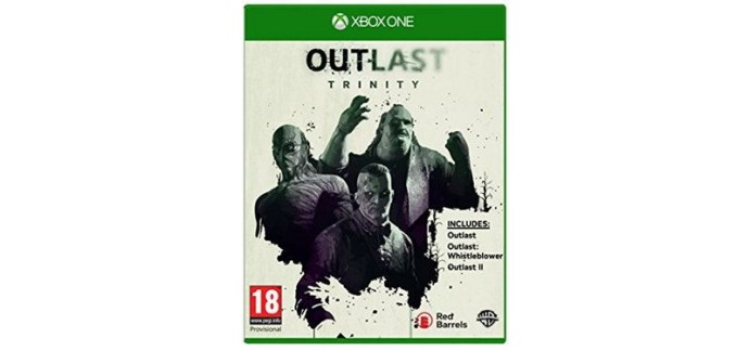 Base.com: Jeu Xbox One - Outlast Trinity à 19,62€ au lieu de 40,41€