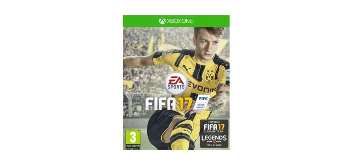 Maxi Toys: Jeu Xbox One FIFA 17 à 23,99€ au lieu de 29,99€