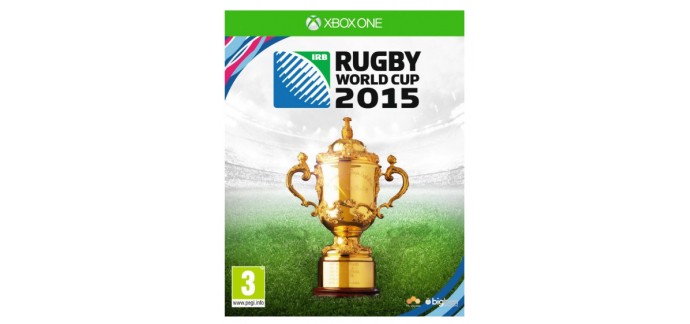 Cultura: Jeu Xbox One Rugby World Cup 2015 à 10€ au lieu de 69,99€