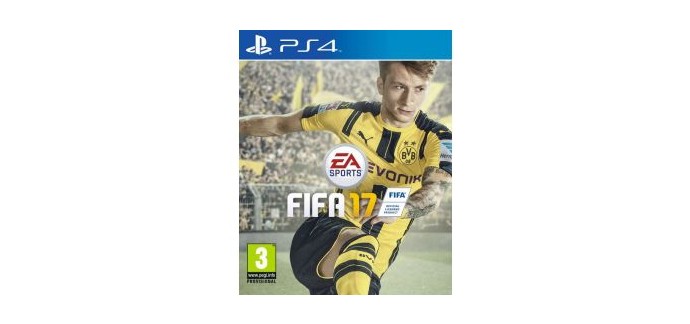 Maxi Toys: Jeu PS4 FIFA 17 à 23,99€ au lieu de 29,99€