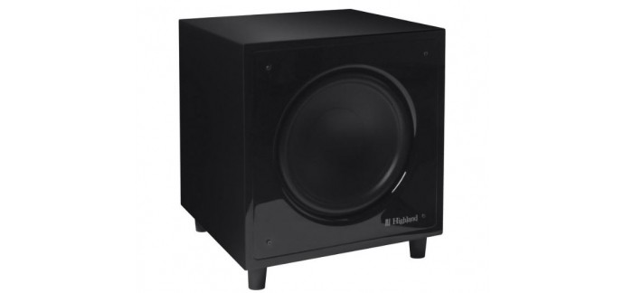 Son-Vidéo: Caisson de Basse - HIGHLAND AUDIO Oran Dilis 440SW Noir Laqué, à 199€ au lieu de 299€