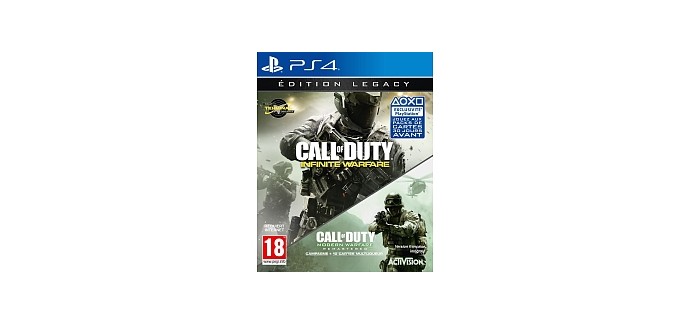 ToysRUs: Jeu Playstation 4 Call of Duty Infinite Warfare Legacy Edition à 9€ au lieu de 19€