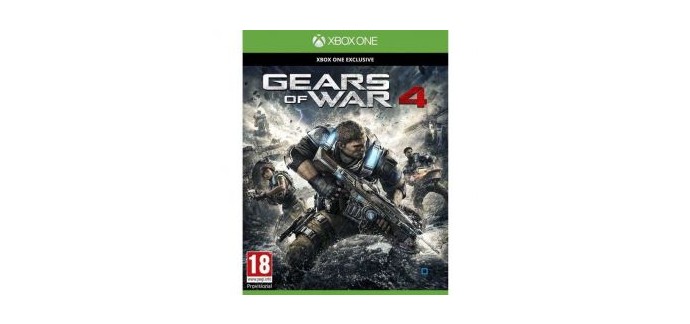 Maxi Toys: Jeu Xbox One Gears of War 4 à 19,98€ au lieu de 59,99€
