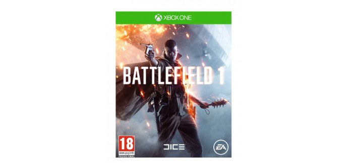 Maxi Toys: Jeu Xbox One Battlefield 1 à 15,99€ au lieu de 19,99€
