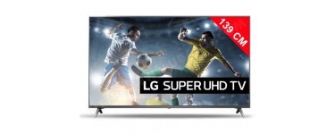 Ubaldi: TV LED 4K  LG 139 cm 55SK8000 à 799€ au lieu de 1399€