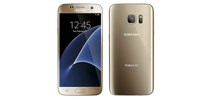 Amazon: Smartphone Samsung G930 Galaxy S7 32 Go à 367,89€ au lieu de  408,77€