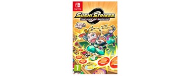 Cultura: Jeu Nintendo Switch Sushi Striker The Way of Sushido à 39,99€ au lieu de 49,99€
