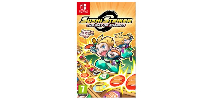 Cultura: Jeu Nintendo Switch Sushi Striker The Way of Sushido à 39,99€ au lieu de 49,99€