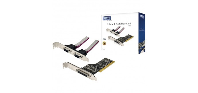 TopAchat: Carte contrôleur Série / Parallèle, PCI, Sweex à 5,90€ au lieu de 14,90€