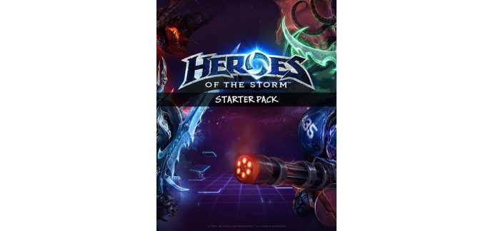 Base.com: Jeu PC Heroes of the Storm Starter Pack à 10,85€ au lieu de 23,09€