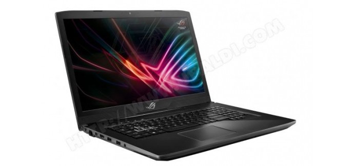 Ubaldi: PC Portable - ASUS ROG Strix GL703VM-GC086TB, à 1299€ au lieu de 1649€