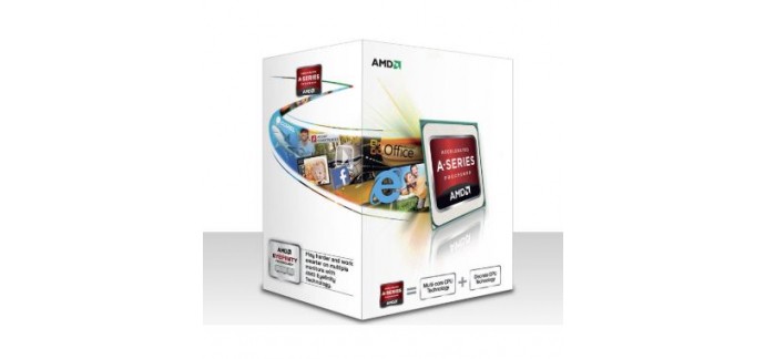 GrosBill: Processeur - AMD APU A4-4000 Socket FM2 3.2 GHz,  à 24,95€ au lieu de 29,99€