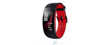 Boulanger: Montre Connectée Samsung Gear Fit 2 Pro Noir/Rouge Taille L à 149€ au lieu de 199€