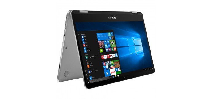 Materiel.net: PC portable Asus VivoBook Flip TP401NA-BZ060TS Celeron 4Go 64Go à 299,93€ au lieu de 399,90€