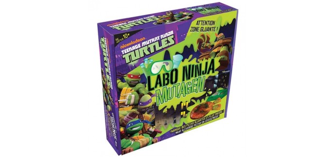Auchan: Labo mutagen des tortues ninja à 4,99€ au lieu de 24,99€