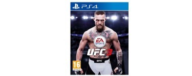 Zavvi: Jeu PS4 - UFC 3, à 40,99€ au lieu de 69,99€