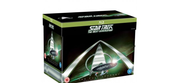 Zavvi: Coffret Blu-Ray - Star Trek: La Nouvelle Génération Intégrale, à 78,99€ au lieu de 255,49€