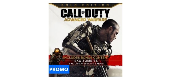 Playstation Store: Jeu PlayStation - Call Of Duty Advanced Warfare Gold Edition, à 44,79€ au lieu de 69,99€