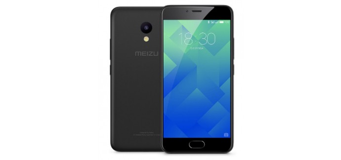 GrosBill: Smartphone MEIZU M5 Noir 32Go à 129€ au lieu de 194,50€