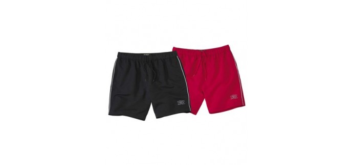 Atlas for Men: Lot de 2 shorts surfing waves à 15,95€ au lieu de 36€